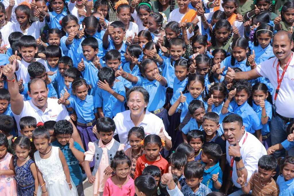 Canon India Catalyzes Transformation in Annadodi Village through its 'Adopt a Village' Initiative