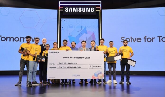 Surat, Nagpur, and Golaghat Teams Triumph in Samsung Solve for Tomorrow 2023