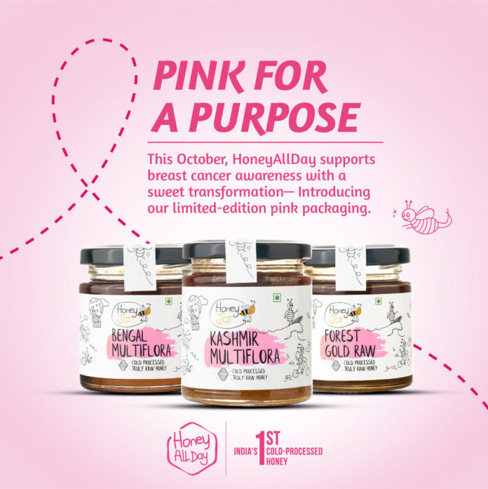 ‘Pink Honey’ Campaign in Support of Breast Cancer Awareness Month by HoneyAllDay